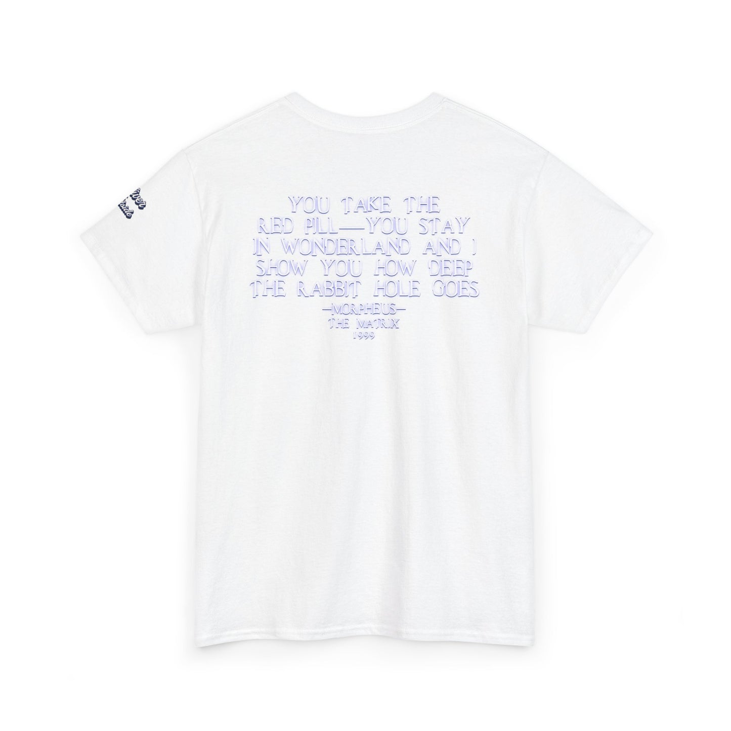 Oliver “The Matrix” Tee – Red Pill Bear Graphic Shirt