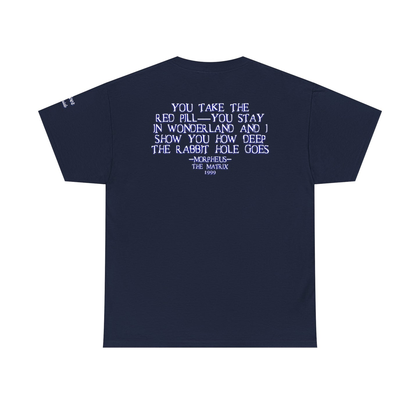 Oliver “The Matrix” Tee – Red Pill Bear Graphic Shirt