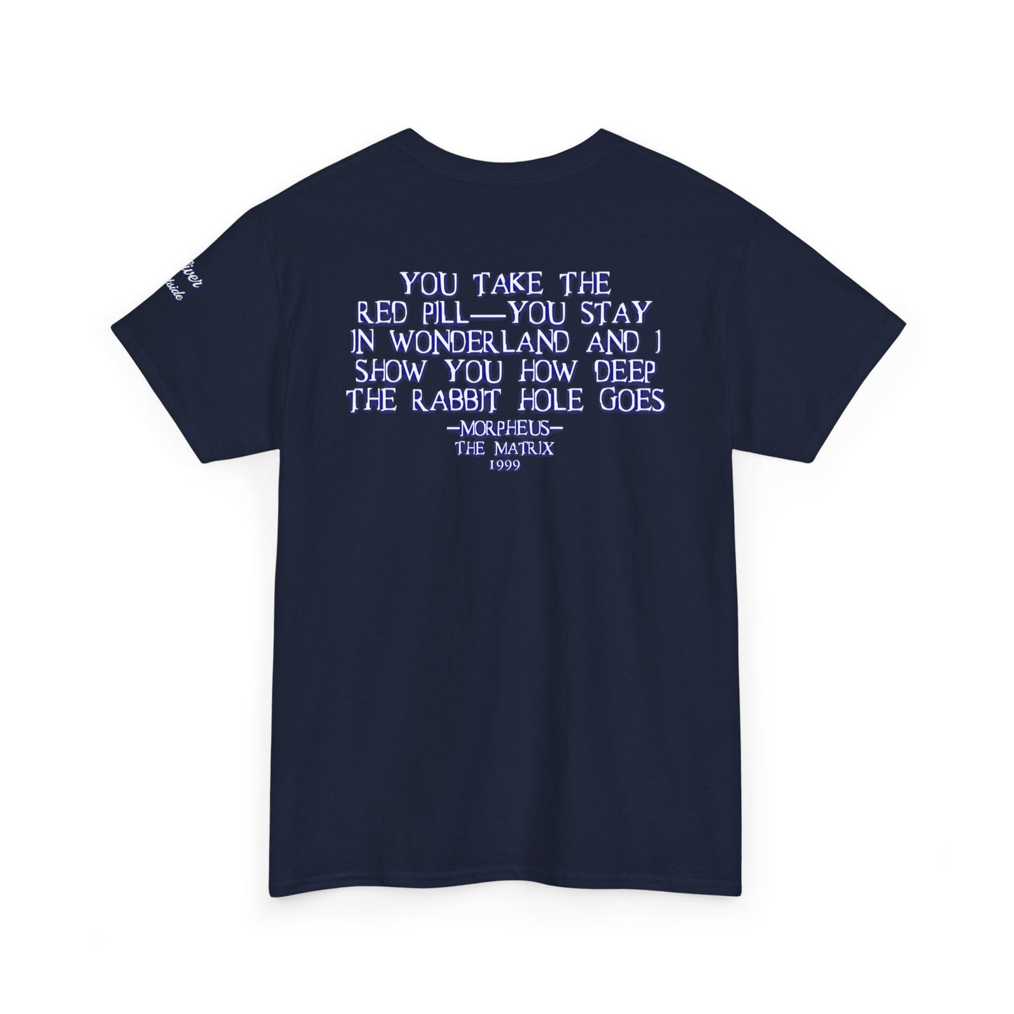 Oliver “The Matrix” Tee – Red Pill Bear Graphic Shirt