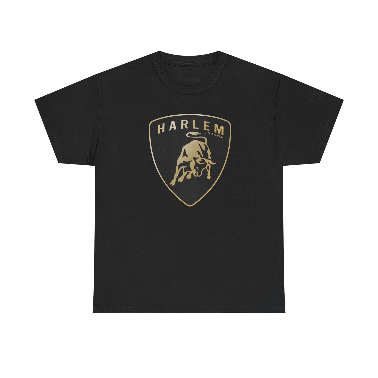 Harlem “Lambo Crest” Tee – Luxury Streetwear Inspired