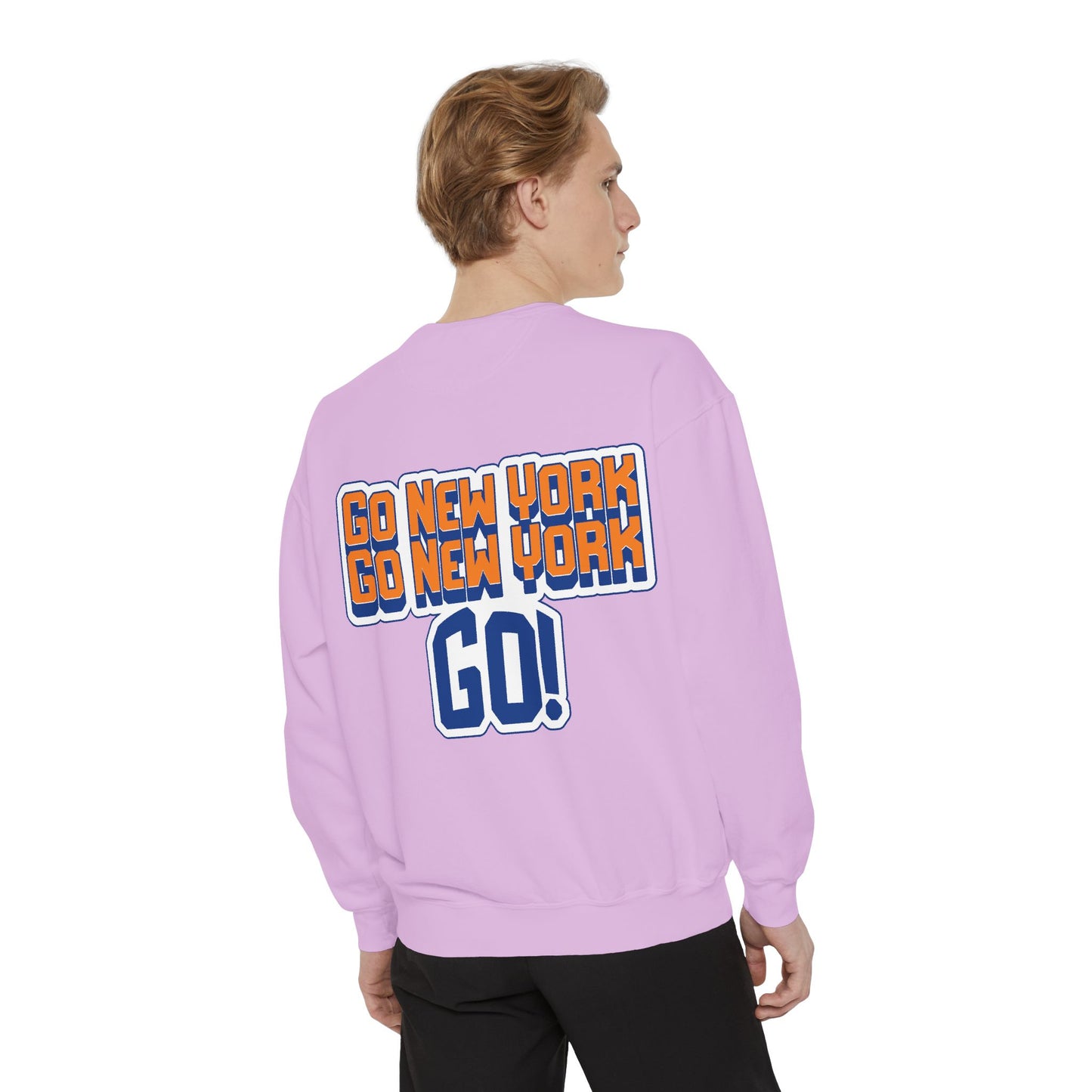 Oliver Outside Knicks Fan Crewneck – NYC Spirit in Every Stitch