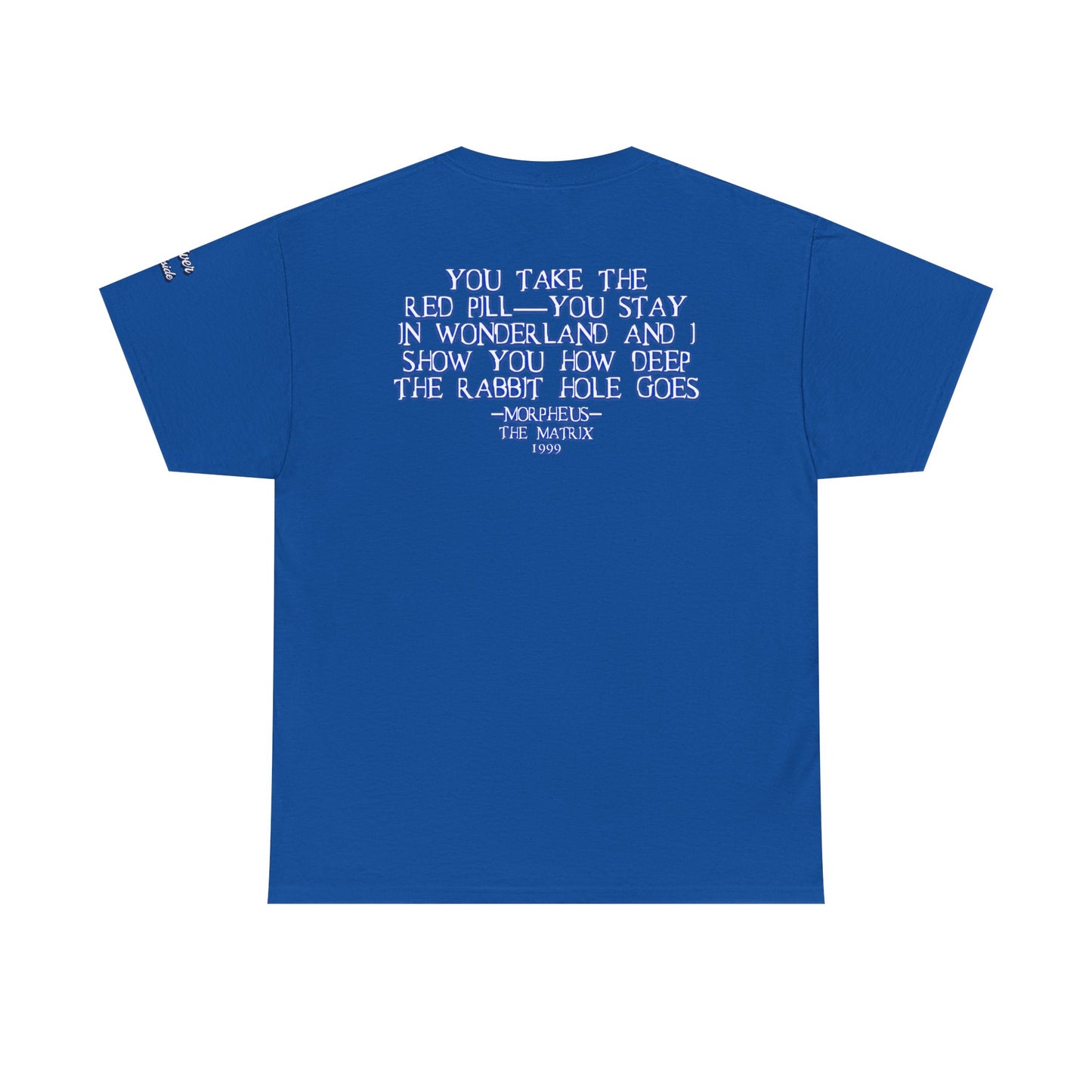 Oliver “The Matrix” Tee – Red Pill Bear Graphic Shirt
