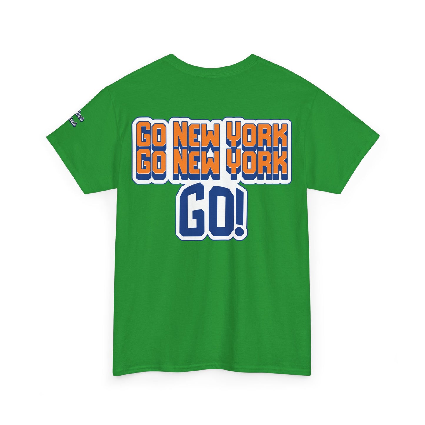 Oliver Outside Knicks Fan Tee – Courtside Energy Bear Style