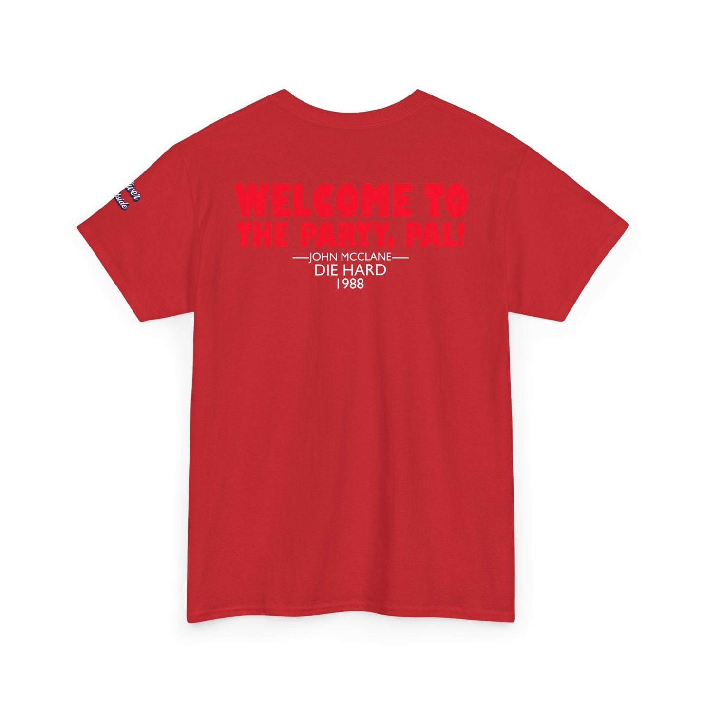 Oliver “Die Hard” Graphic Tee – Action Hero Bear Shirt