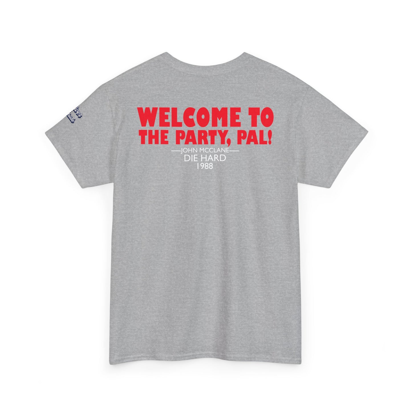 Oliver “Die Hard” Graphic Tee – Action Hero Bear Shirt