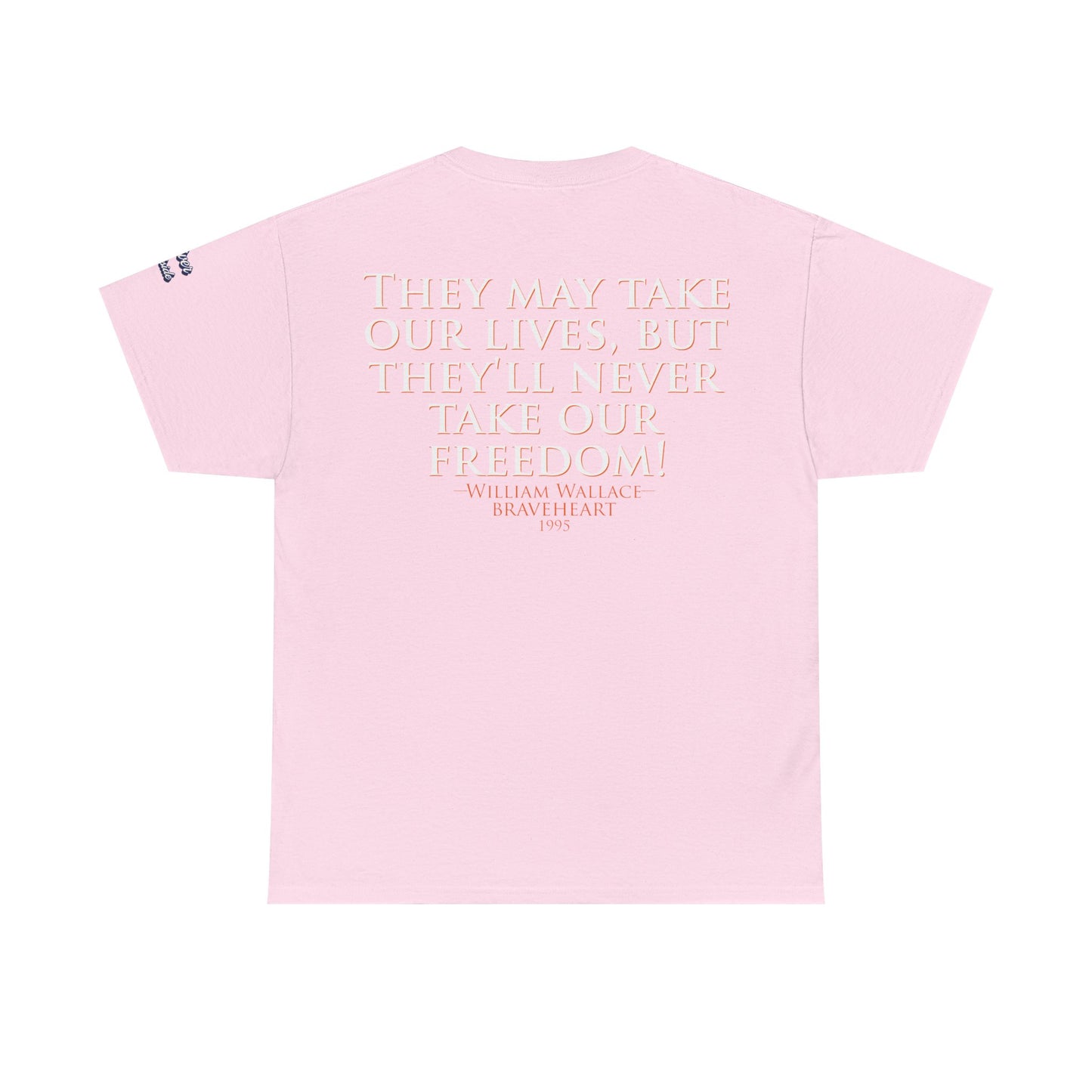 Oliver Outside Braveheart Parody Tee – Freedom Roar Bear