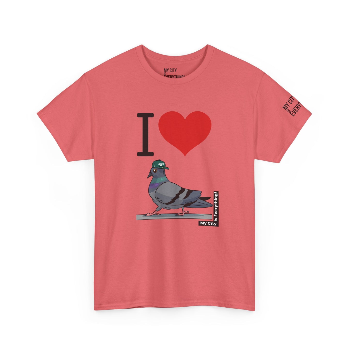 I ❤️ My City Pigeon Tee – Jets Street Bird Remix | My City Is Everything!