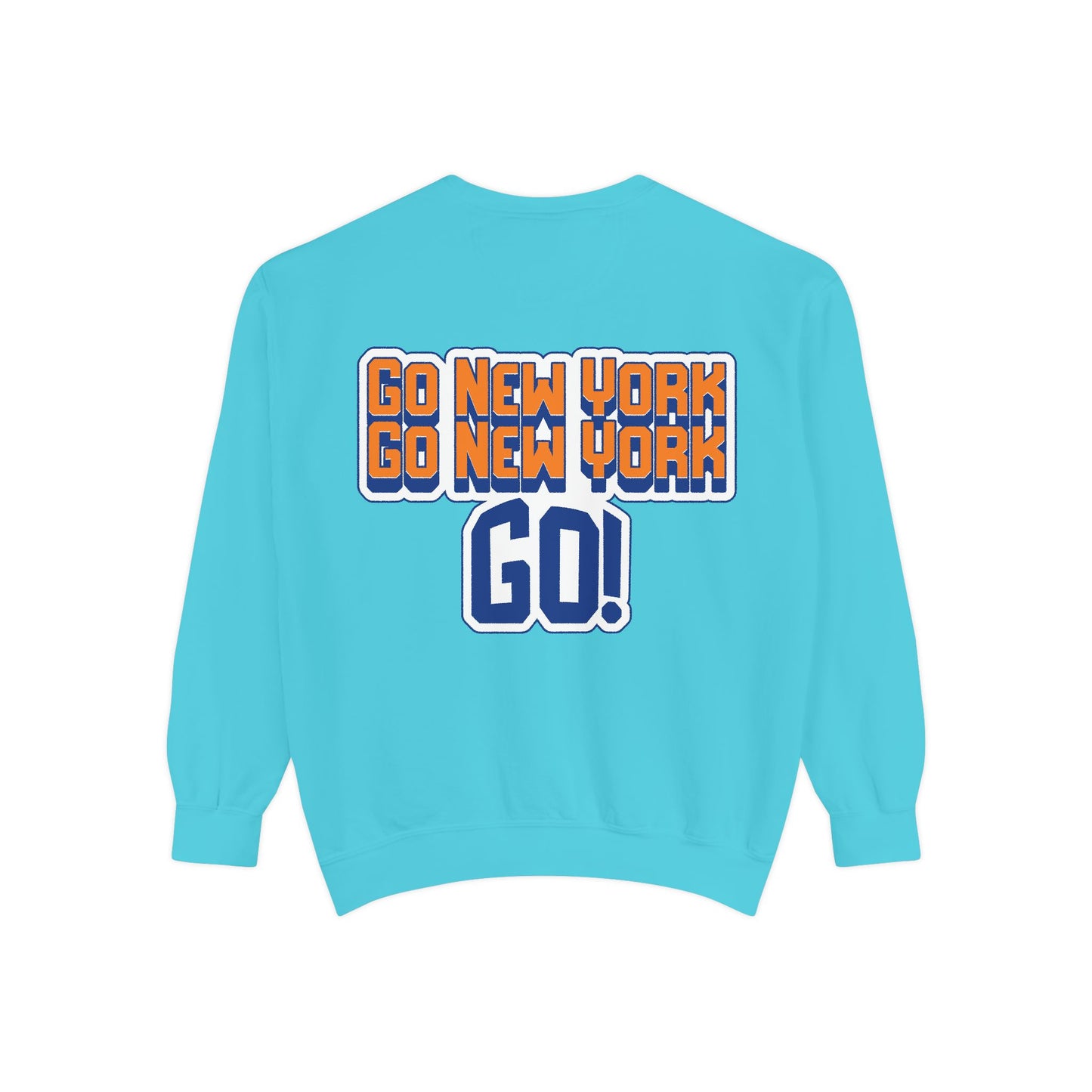 Oliver Outside Knicks Fan Crewneck – NYC Spirit in Every Stitch