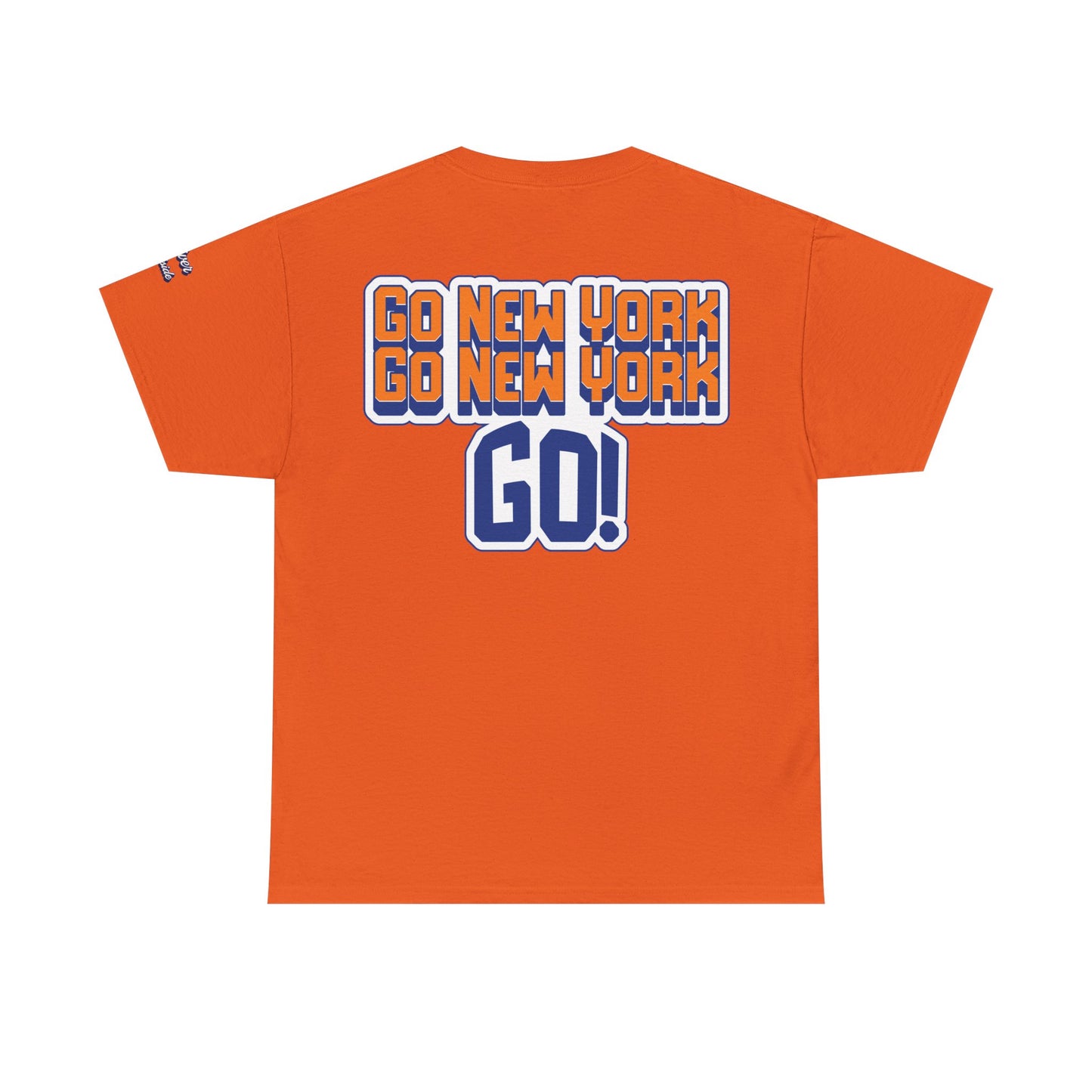 Oliver Outside Knicks Fan Tee – Courtside Energy Bear Style