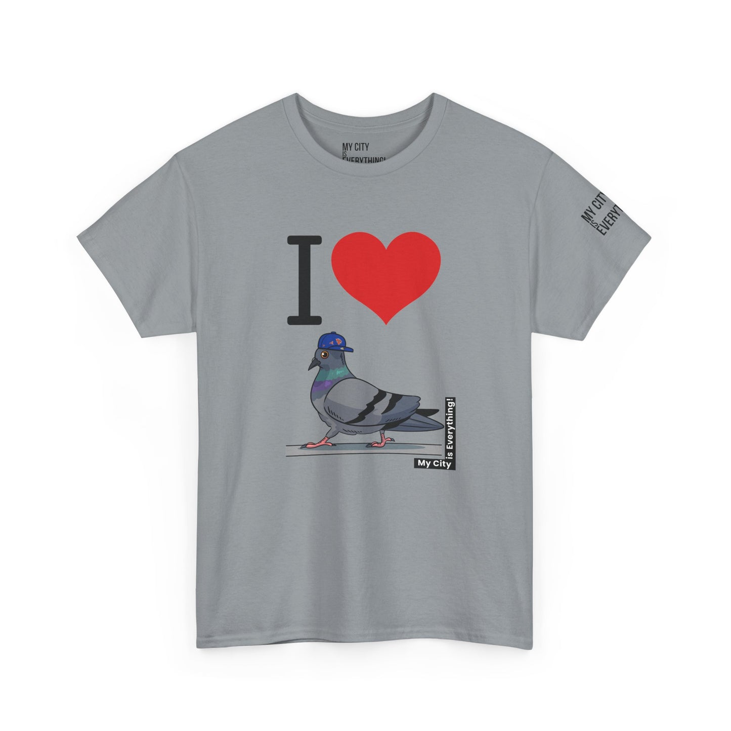 I ❤️ My City Knicks Pigeon Tee – NYC Street Icon Edition