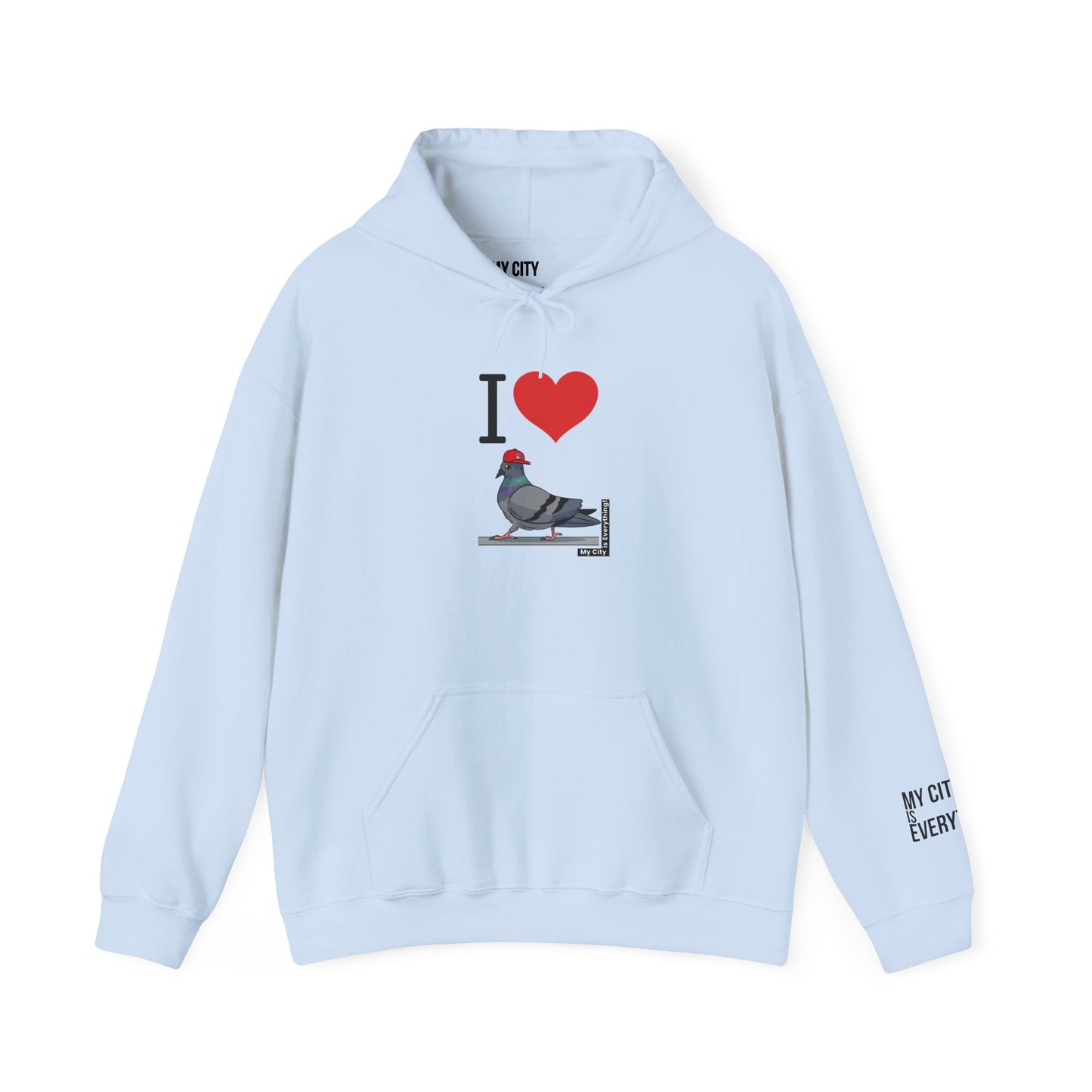 I Love My City Rangers Pigeon Hoodie – Streetwise Urban Drop by My City Is Everything!