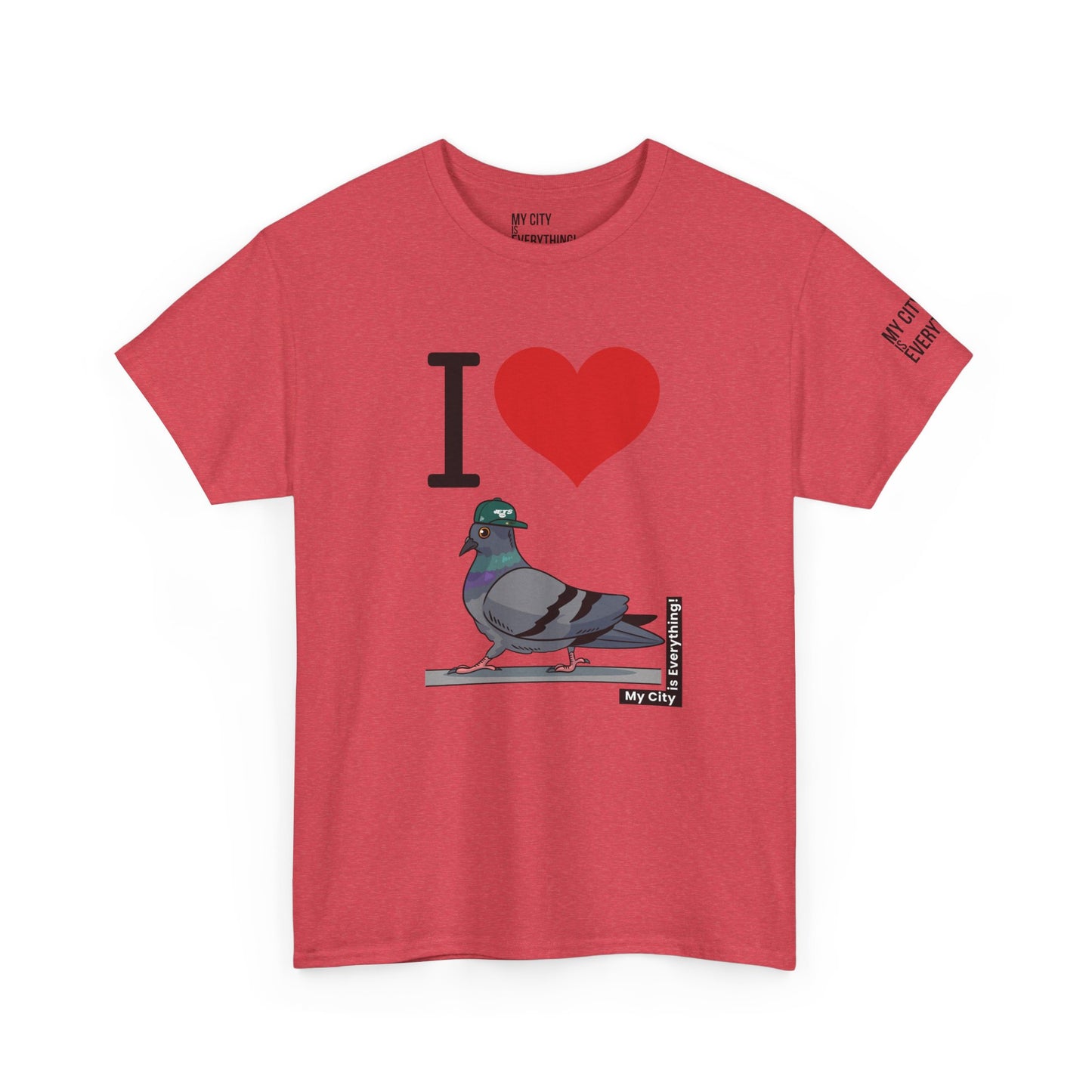 I ❤️ My City Pigeon Tee – Jets Street Bird Remix | My City Is Everything!