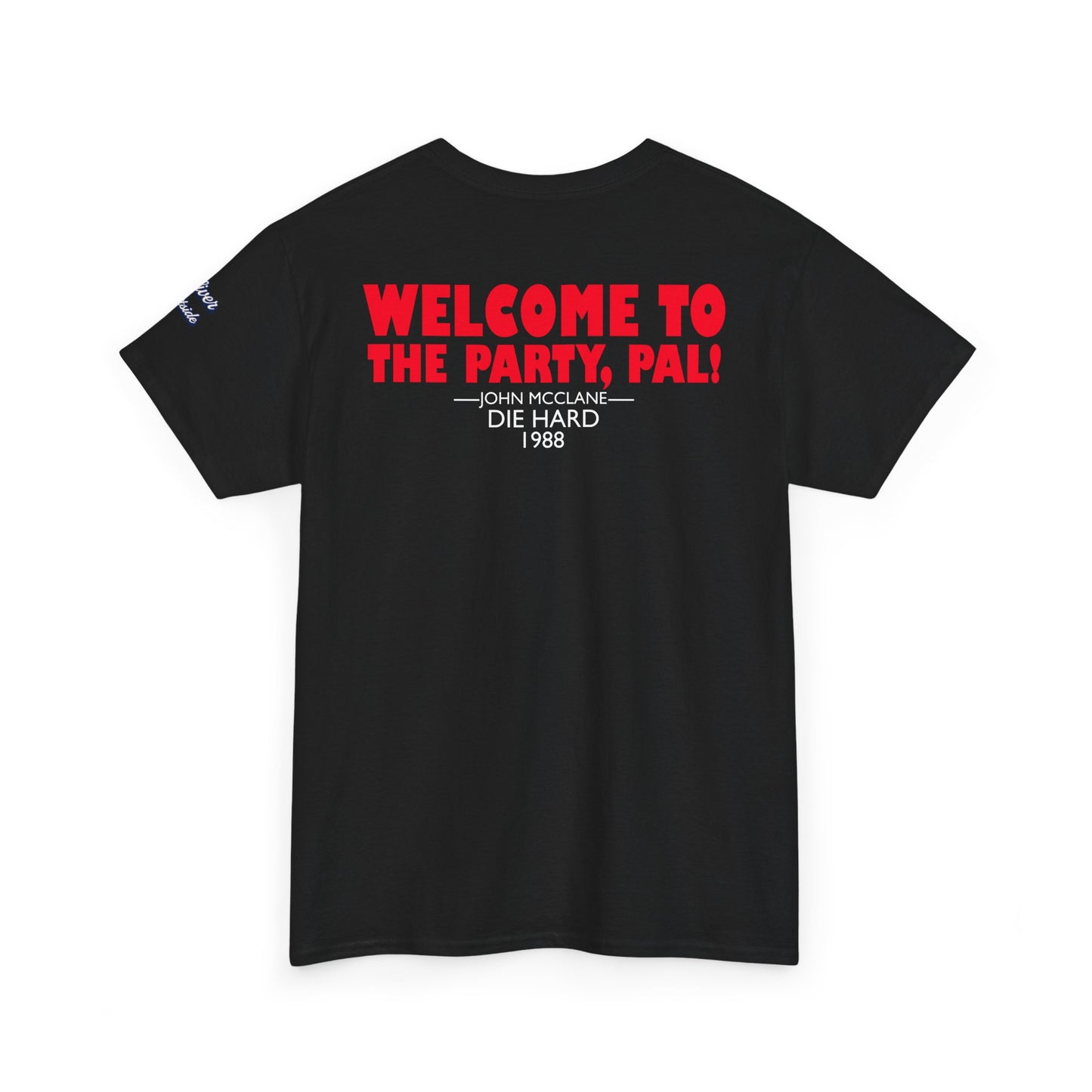 Oliver “Die Hard” Graphic Tee – Action Hero Bear Shirt