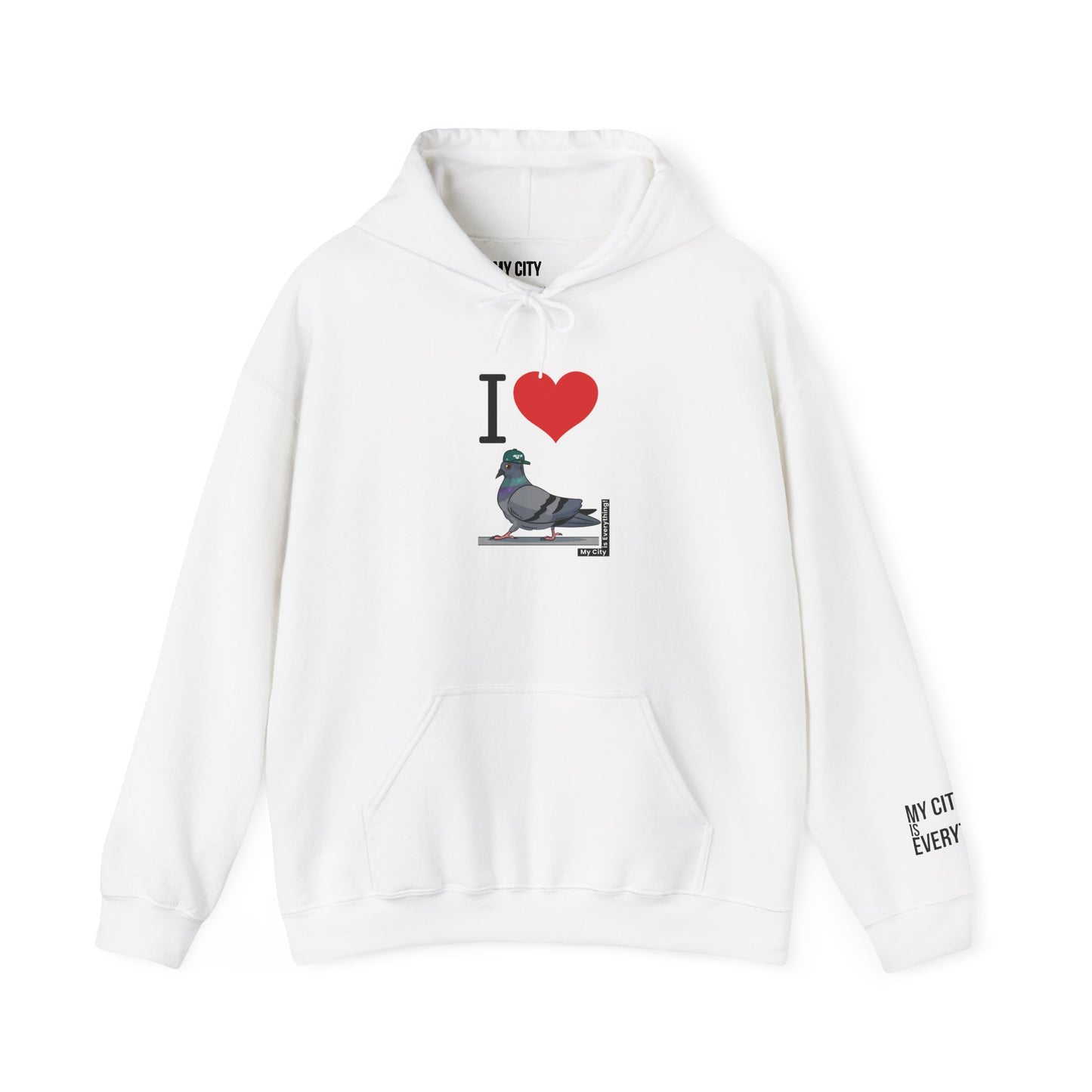 I ❤️ My City Jets Pigeon Hoodie – NYC Streetwear
