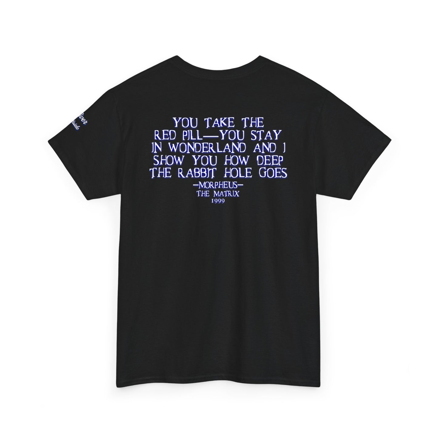 Oliver “The Matrix” Tee – Red Pill Bear Graphic Shirt