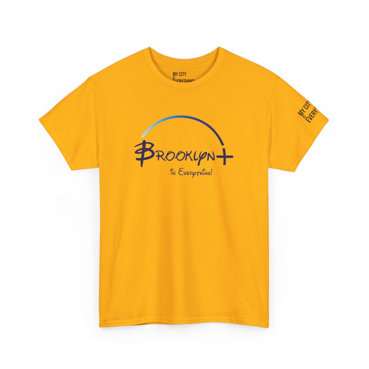 Brooklyn+ Is Everything! Tee – Bold Arch Graphic Shirt | My City Is Everything