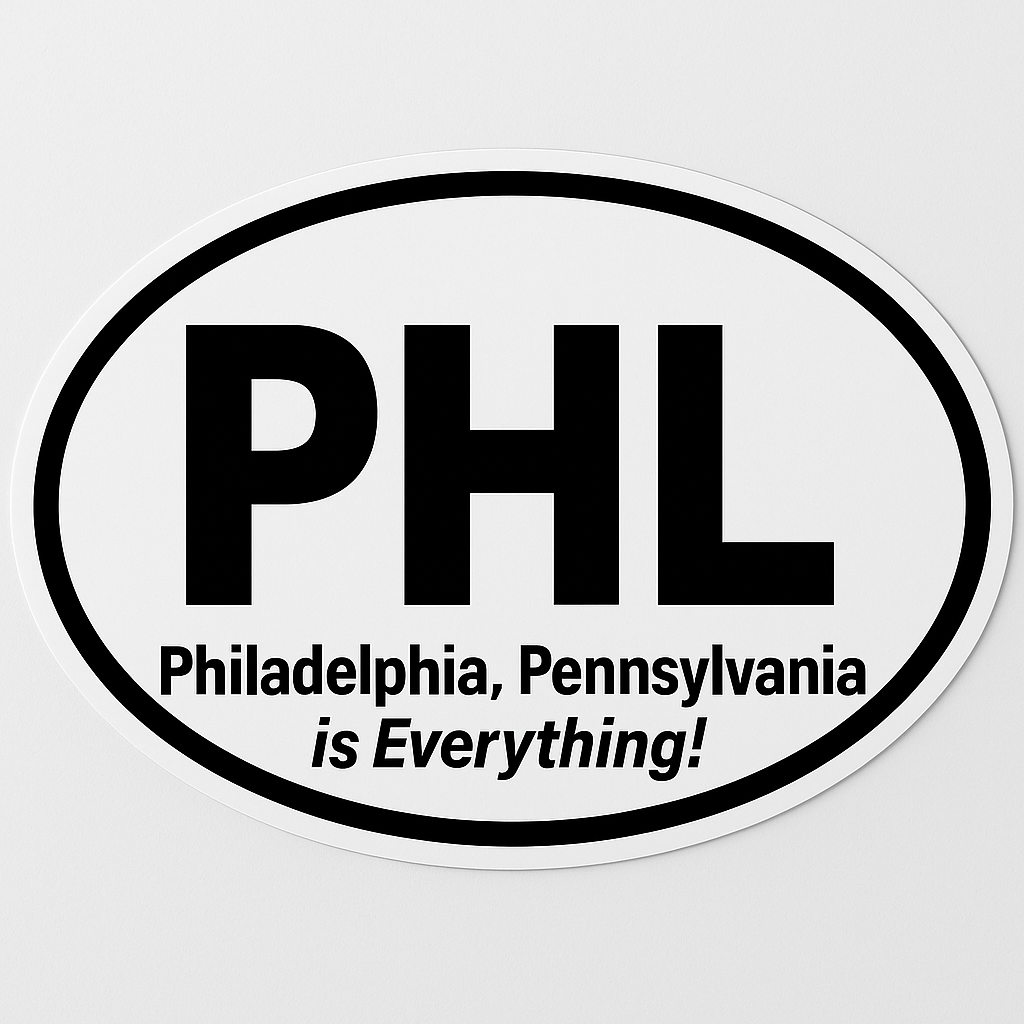 Philly Sticker Love Sticker