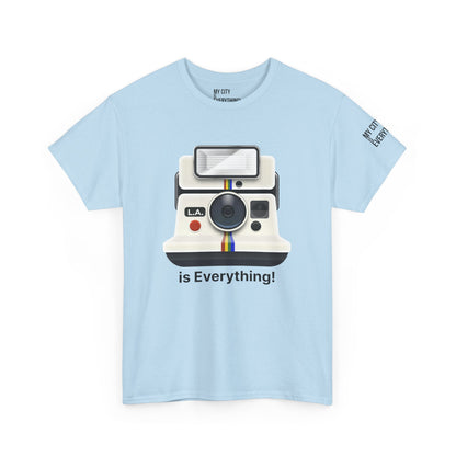L.A. Retro Camera Tee – “is Everything!” Collection