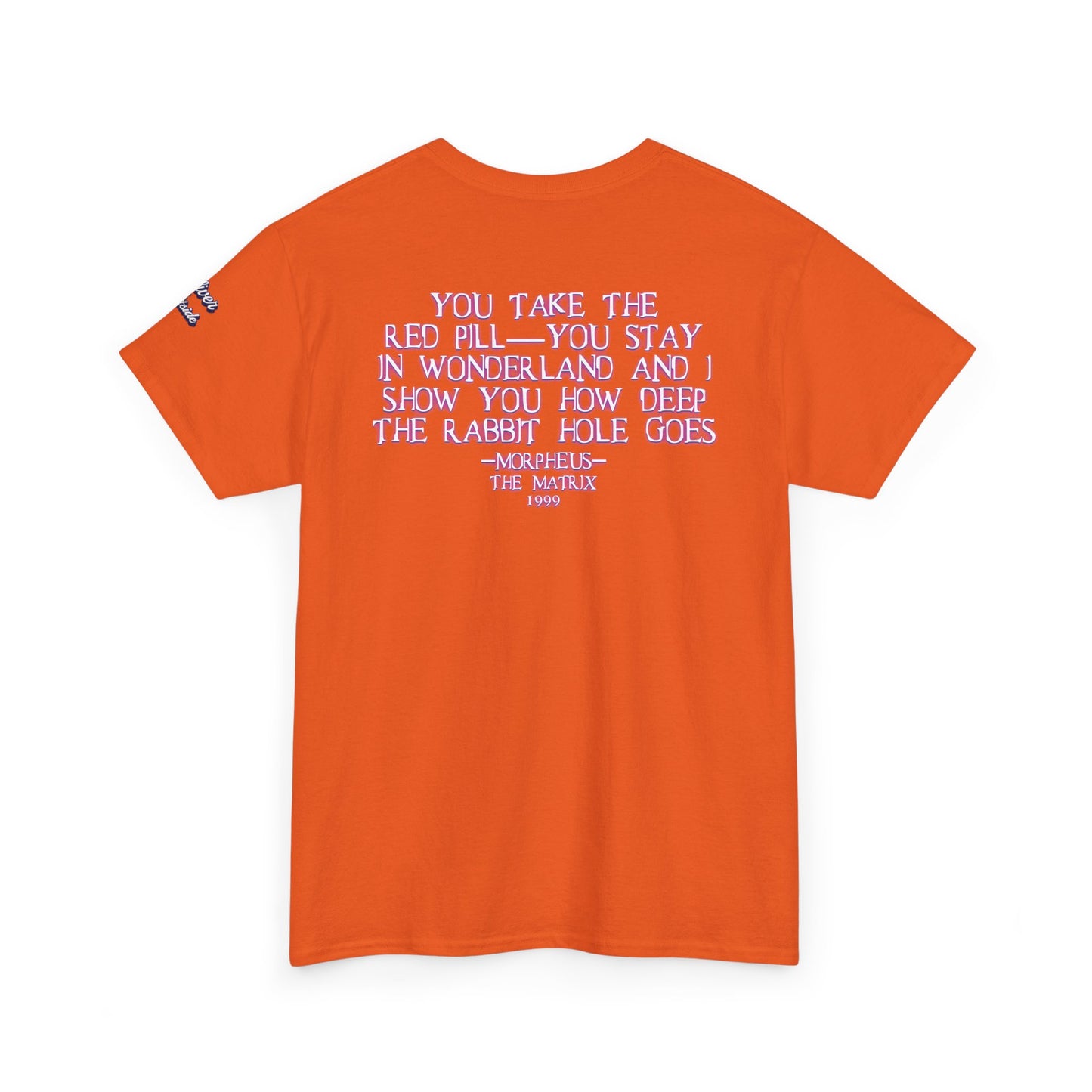 Oliver “The Matrix” Tee – Red Pill Bear Graphic Shirt