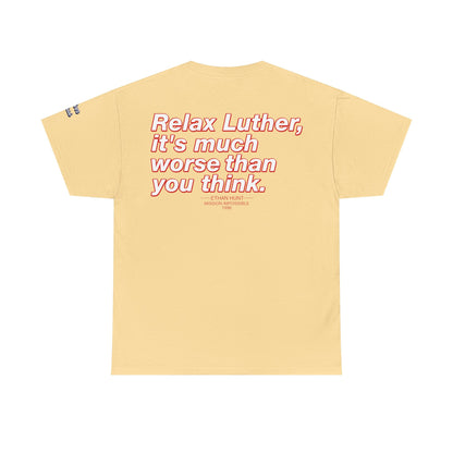 Oliver Outside Mission Impossible Parody Tee – Stealth Mode Bear