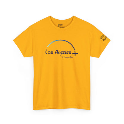 Los Angeles+ Is Everything! Tee – Minimal Arch Graphic Shirt | My City Is Everything