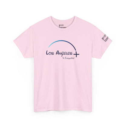 Los Angeles+ Is Everything! Tee – Minimal Arch Graphic Shirt | My City Is Everything