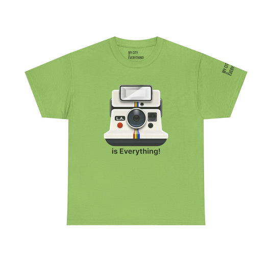 L.A. Retro Camera Tee – “is Everything!” Collection