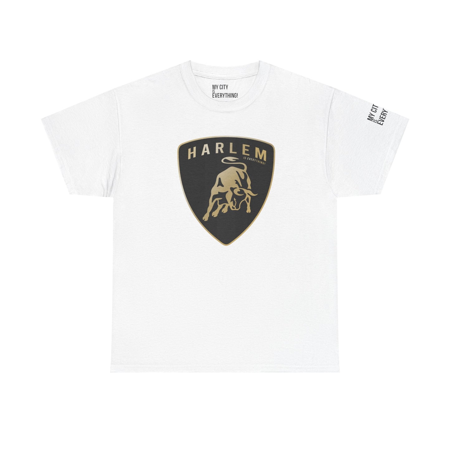 Harlem “Lambo Crest” Tee – Luxury Streetwear Inspired