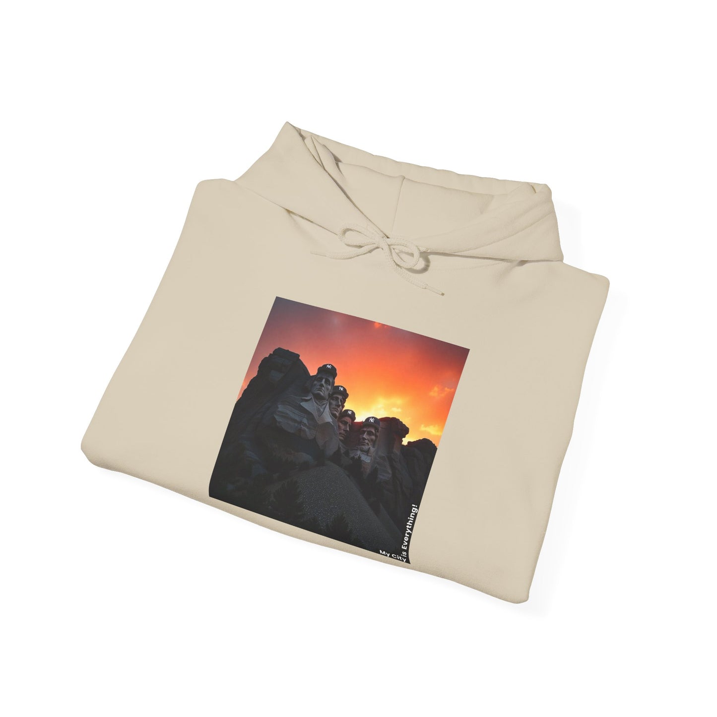 Mt. Rushmore Yankees Cap Hoodie – My City Is Everything | Founding Icons Streetwear