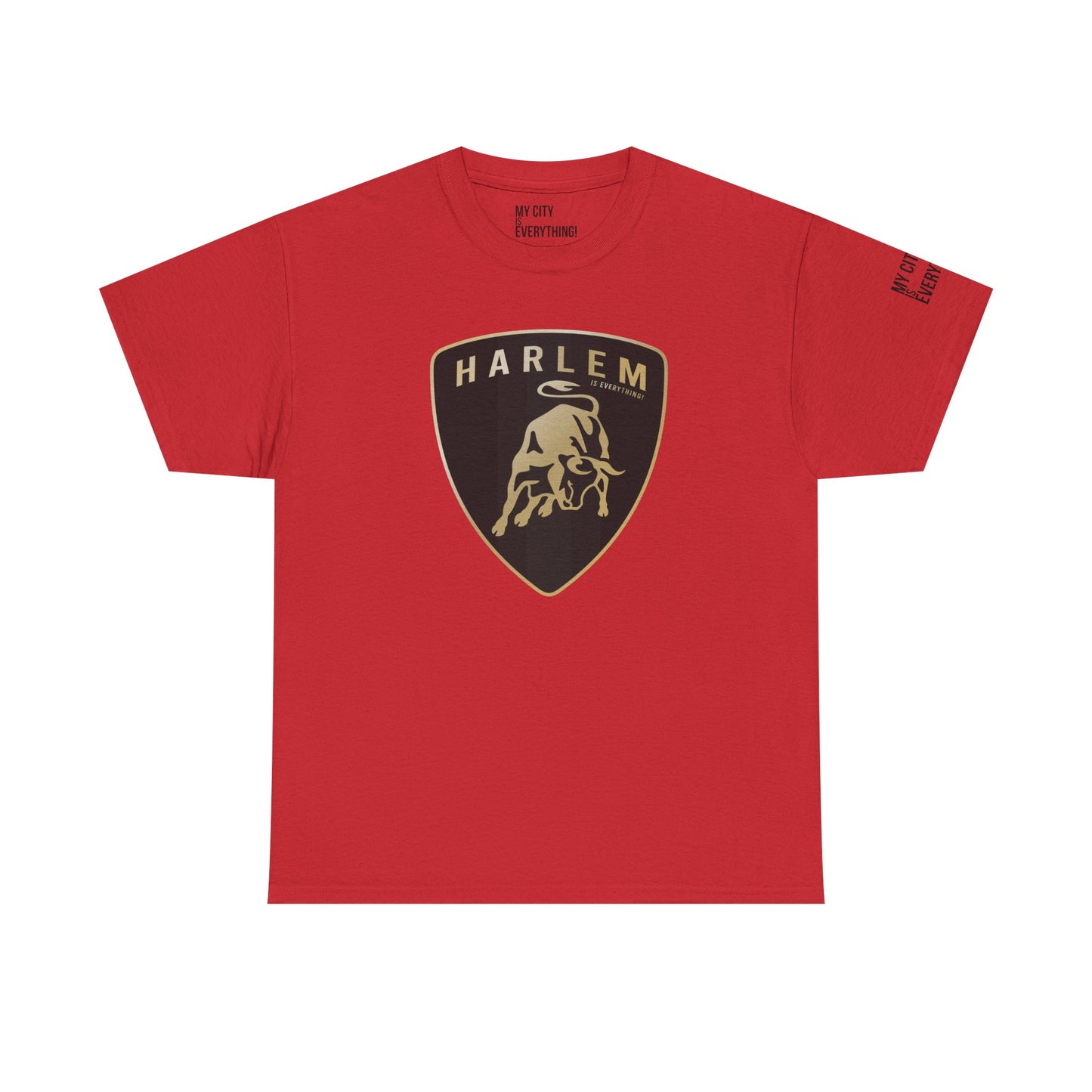 Harlem “Lambo Crest” Tee – Luxury Streetwear Inspired