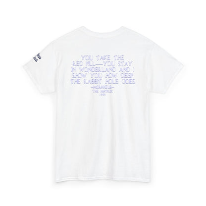 Oliver “The Matrix” Tee – Red Pill Bear Graphic Shirt