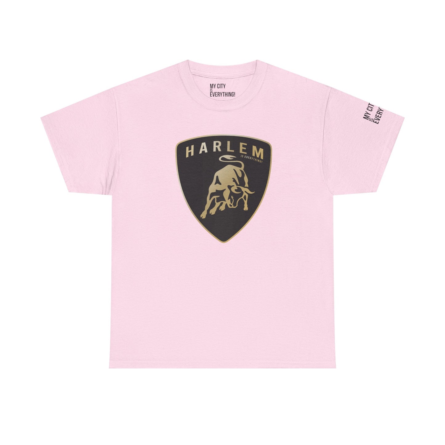 Harlem “Lambo Crest” Tee – Luxury Streetwear Inspired