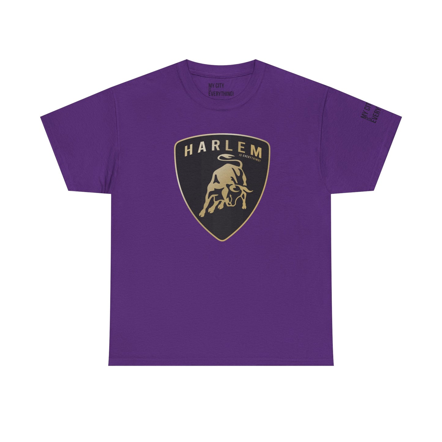 Harlem “Lambo Crest” Tee – Luxury Streetwear Inspired