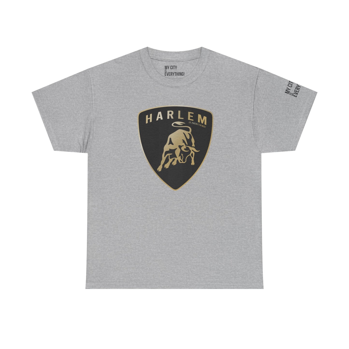 Harlem “Lambo Crest” Tee – Luxury Streetwear Inspired