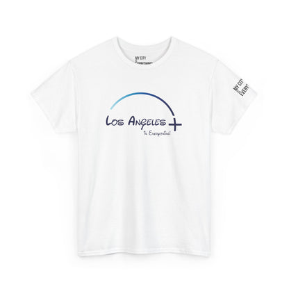 Los Angeles+ Is Everything! Tee – Minimal Arch Graphic Shirt | My City Is Everything