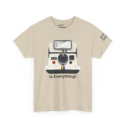 L.A. Retro Camera Tee – “is Everything!” Collection