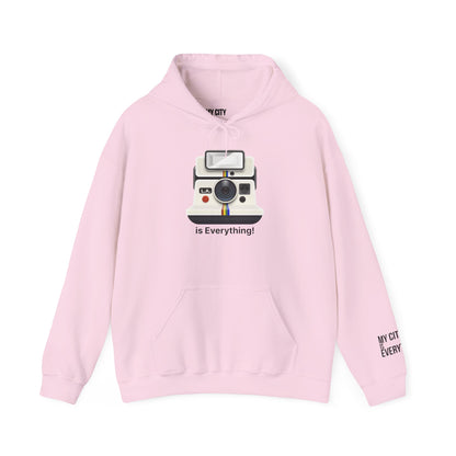 L.A. Is Everything! Hoodie – Retro Polaroid Camera Design | My City Is Everything
