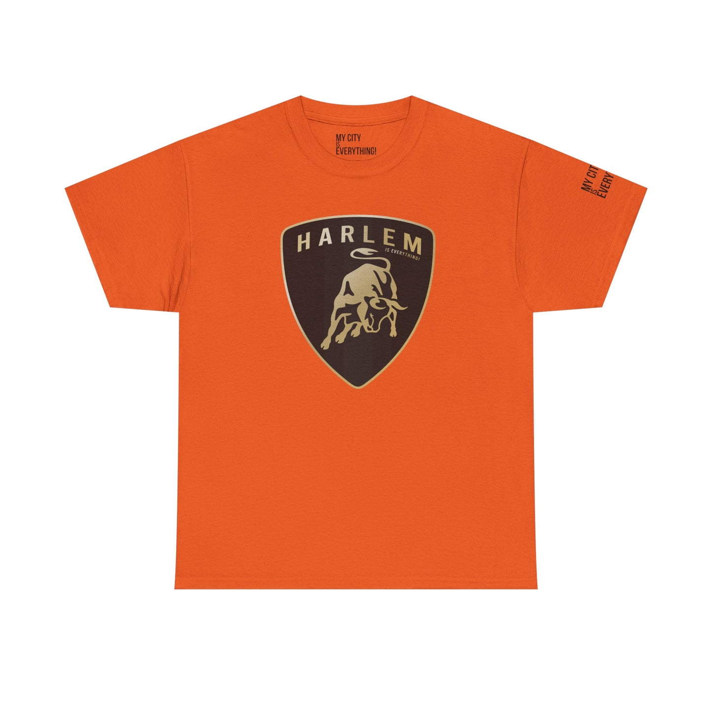 Harlem “Lambo Crest” Tee – Luxury Streetwear Inspired