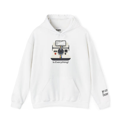 L.A. Is Everything! Hoodie – Retro Polaroid Camera Design | My City Is Everything
