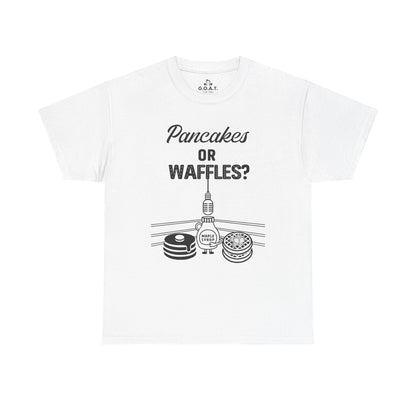 🥞/🧇Pancakes vs. Waffles Tee – Breakfast Debate Shirt