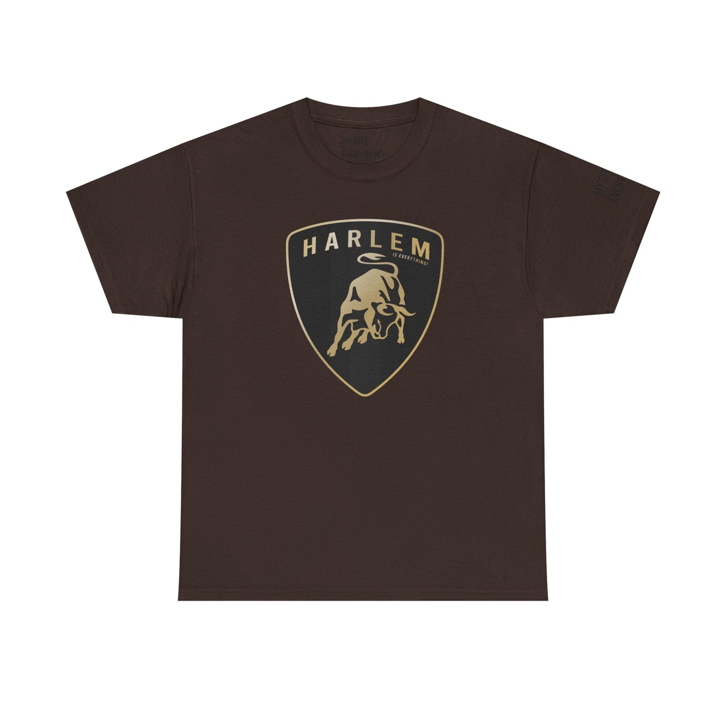 Harlem “Lambo Crest” Tee – Luxury Streetwear Inspired