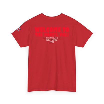 Oliver “Die Hard” Graphic Tee – Action Hero Bear Shirt