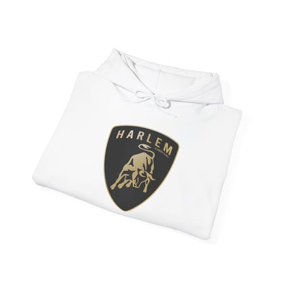 Harlem Lambo Bull Emblem Hoodie | My City Is Everything Streetwear