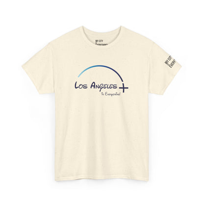 Los Angeles+ Is Everything! Tee – Minimal Arch Graphic Shirt | My City Is Everything