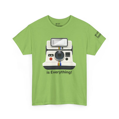 L.A. Retro Camera Tee – “is Everything!” Collection