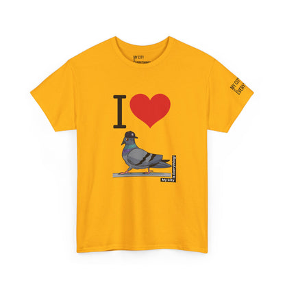 I ❤️ My City Pigeon Tee – Yankee Fitted Edition | My City Is Everything!