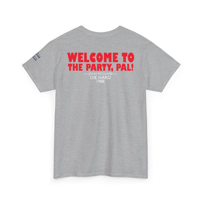 Oliver “Die Hard” Graphic Tee – Action Hero Bear Shirt