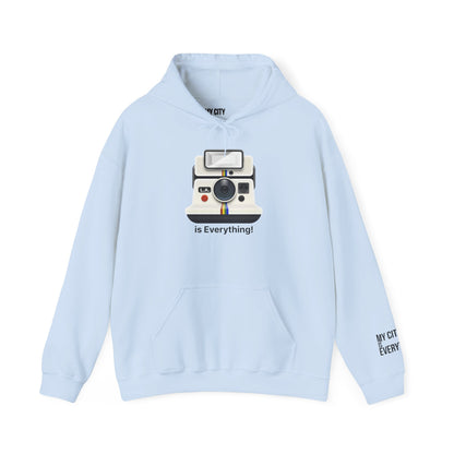 L.A. Is Everything! Hoodie – Retro Polaroid Camera Design | My City Is Everything