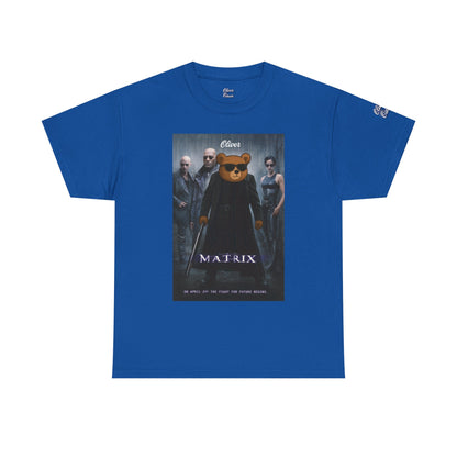 Oliver “The Matrix” Tee – Red Pill Bear Graphic Shirt