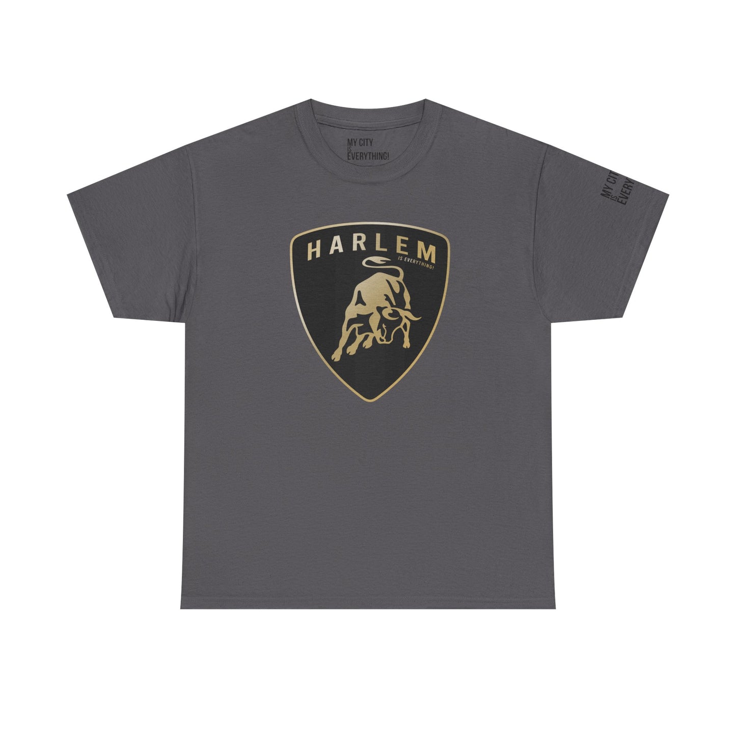 Harlem “Lambo Crest” Tee – Luxury Streetwear Inspired